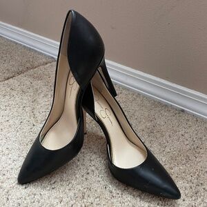 Jessica Simpson black heels